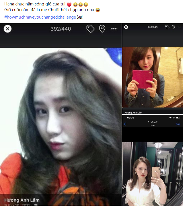 Cộng đồng mạng rầm rộ rủ nhau chơi &quot;Thử thách 10 năm thay đổi&quot;, team chị em bỉm sữa cũng bon chen khoe hình cũ khiến bạn bè kinh ngạc - Ảnh 12.