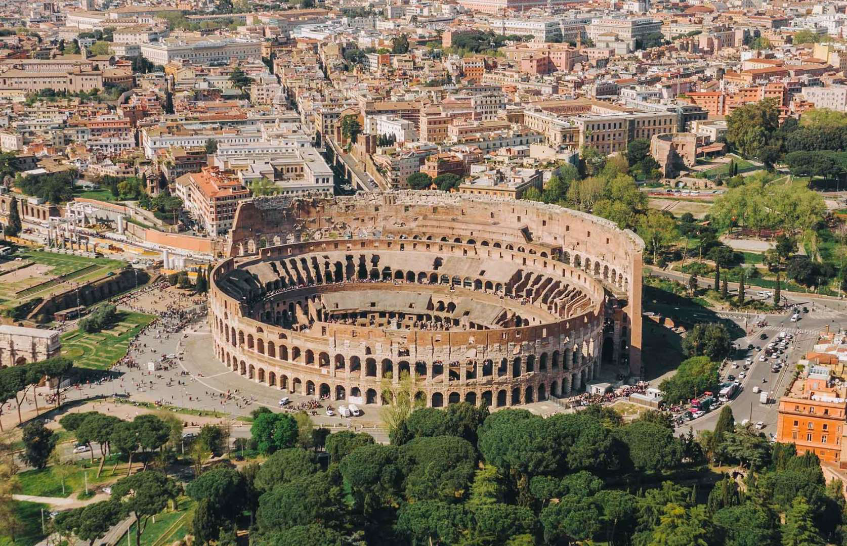 "Choáng ngợp" trước những công trình La Mã cổ đại đẹp nhất thế giới
