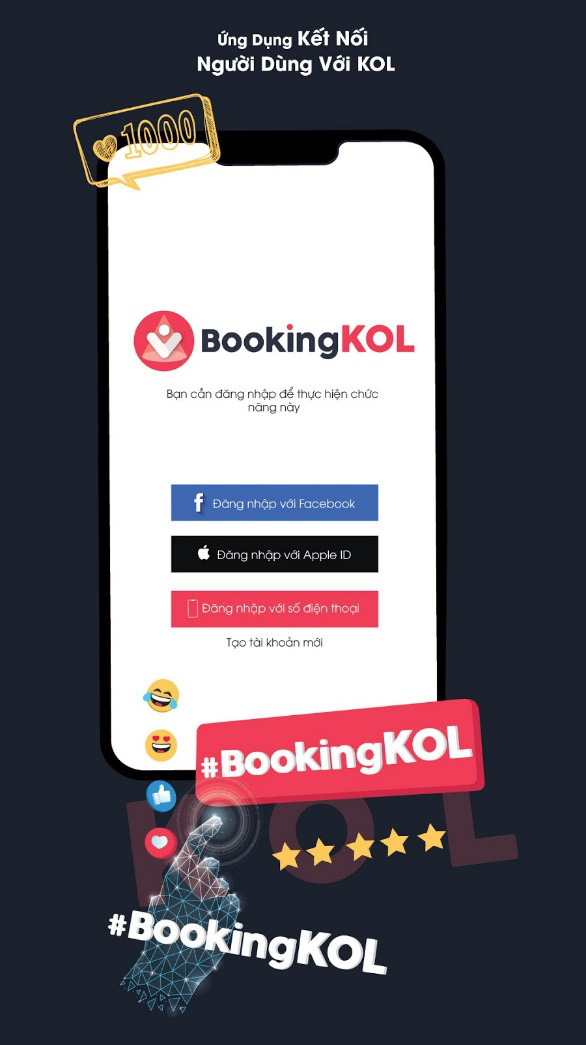 BookingKOL - Sân chơi hấp dẫn cho những người đam mê nghệ thuật - Ảnh 1.