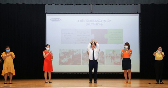 Chương trình sữa học đường TP Hồ Chí Minh mở rộng đến 24 quận, huyện  - Ảnh 3.