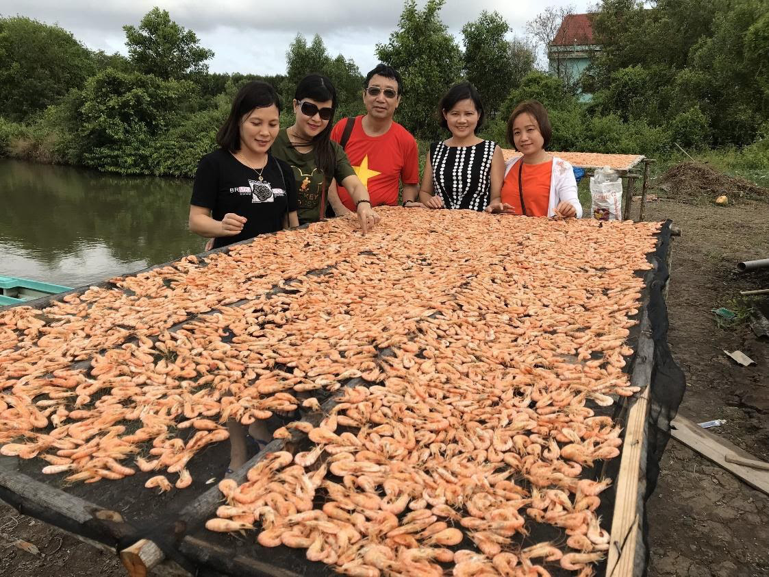 (mai) Nghề làm tôm khô truyền thống ở Cà Mau - Ảnh 2. (mai) Nghề làm tôm khô truyền thống ở Cà Mau - Ảnh 2.