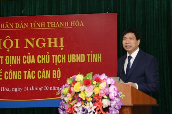 Bổ nhiệm Giám đốc Sở Giáo dục và Đào tạo tỉnh Thanh Hoá - Ảnh 1.