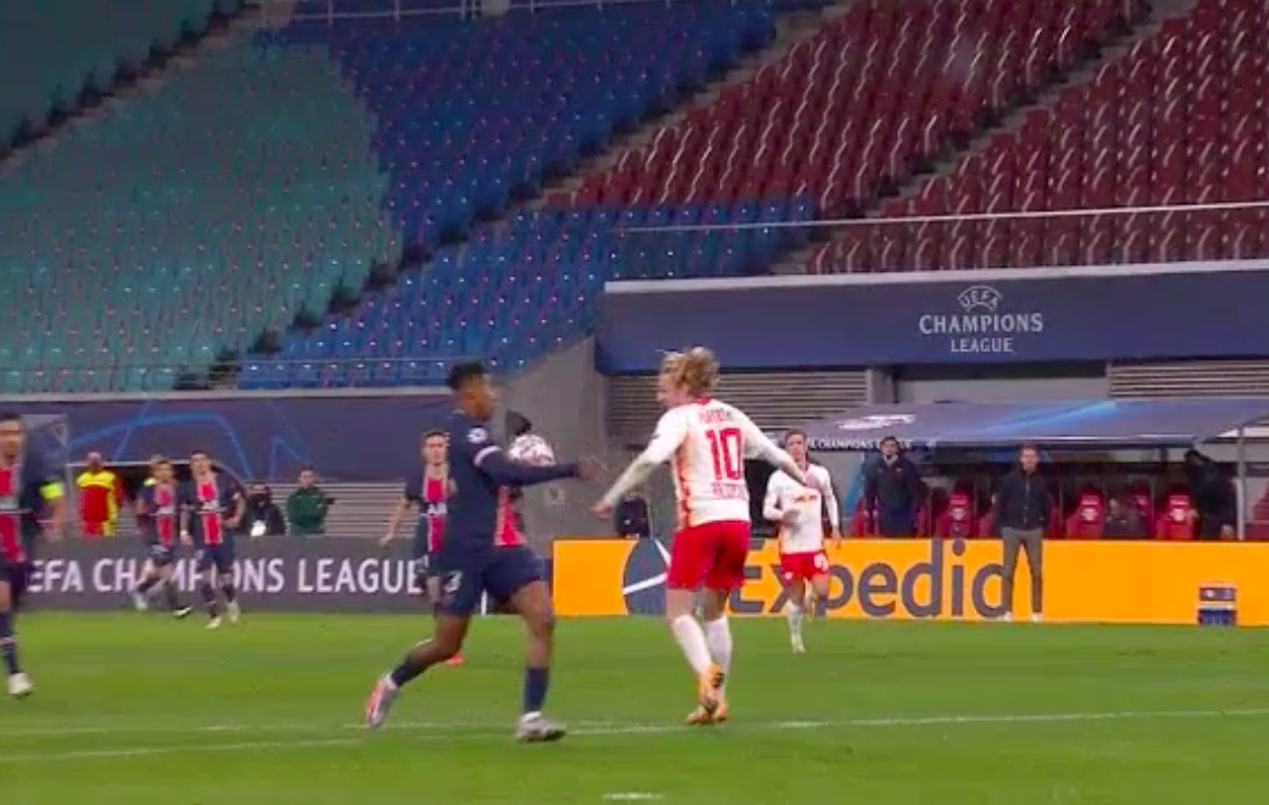 Nhận 2 thẻ đỏ và đá hỏng penalty, PSG thất bại trước RB Leipzig - Ảnh 4.