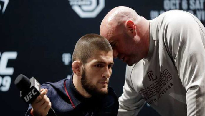 Chủ tịch Dana White tự tin có thể thuyết phục Khabib tái xuất trong buổi nói chuyện quyết định  - Ảnh 1.