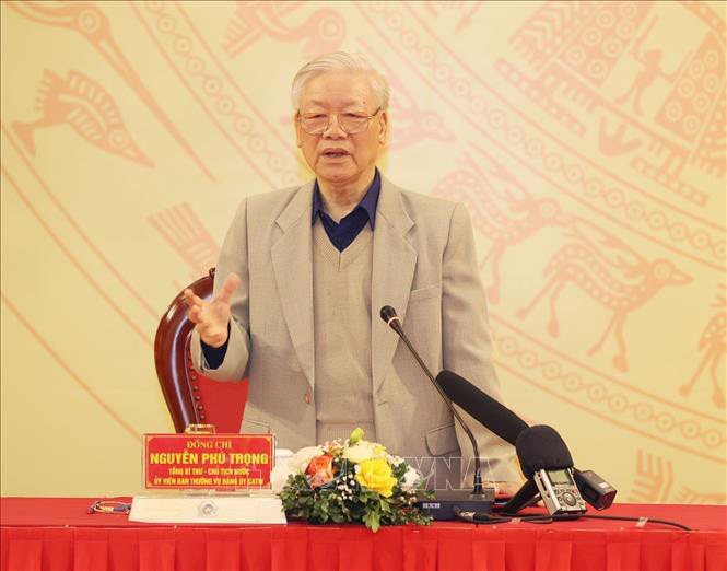 Tổng Bí thư, Chủ tịch nước Nguyễn Phú Trọng: Xây dựng người Công an trong sạch, lành mạnh - Ảnh 1.