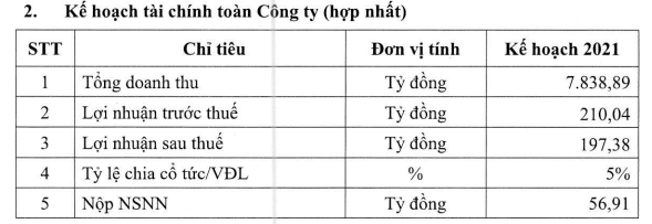 Đạm Cà Mau (DCM) đặt kế hoạch lãi sau thuế 197 tỷ đồng trong năm 2021 - Ảnh 2.