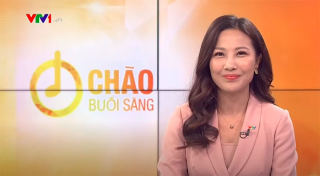 Danh tính nữ BTV xinh đẹp, gây chú ý khi dẫn Chào buổi sáng của VTV - Ảnh 1.