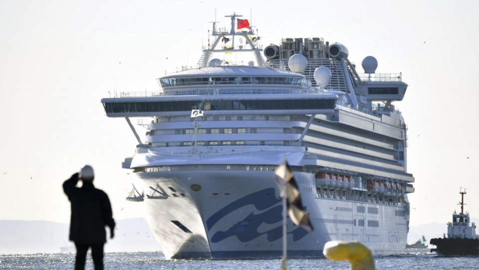 70 ca nhiễm virus corona trên du thuyền đang bị cách ly ngoài khơi ở Nhật - Ảnh 1.