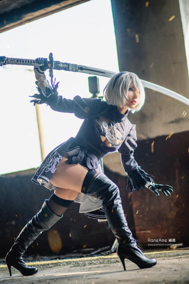 Mướt mắt khi ngắm bộ ảnh cosplay hở bạo về cô nàng 2B trong Nier: Automata - Ảnh 5.