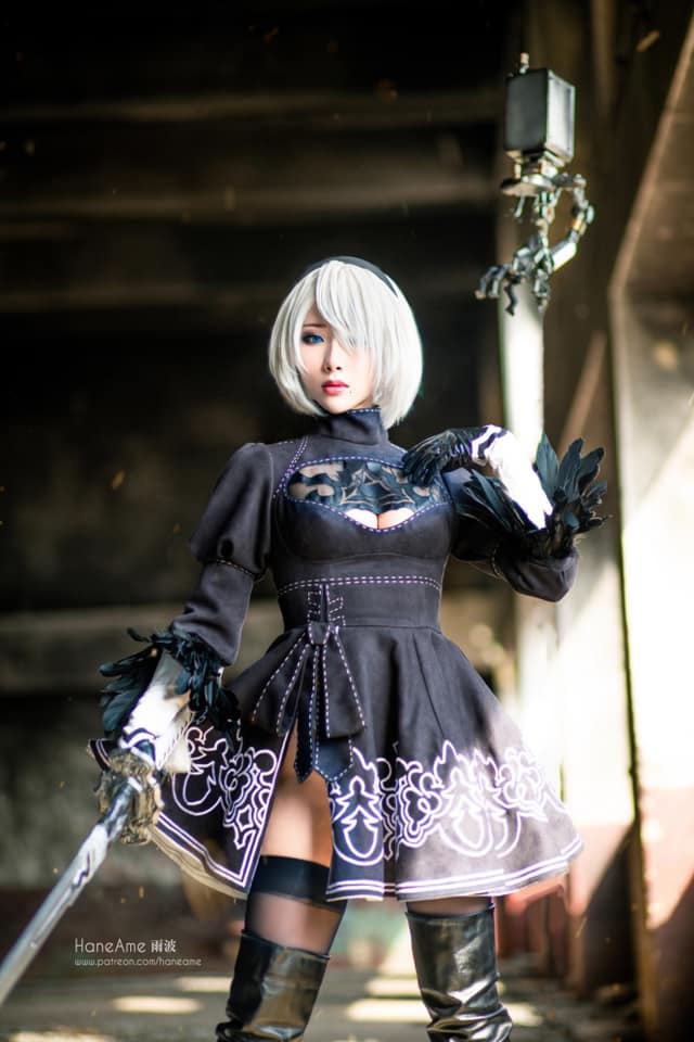 Mướt mắt khi ngắm bộ ảnh cosplay hở bạo về cô nàng 2B trong Nier: Automata - Ảnh 7.