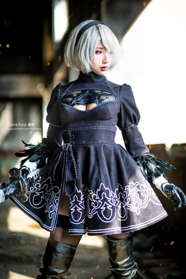 Mướt mắt khi ngắm bộ ảnh cosplay hở bạo về cô nàng 2B trong Nier: Automata - Ảnh 11.