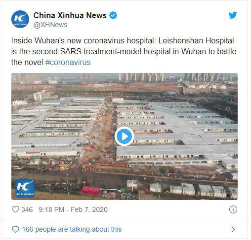 Báo chí phương Tây nghi ngờ hiệu suất thực sự của 2 bệnh viện dã chiến chống corona ở Trung Quốc - Ảnh 1.