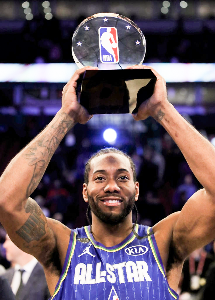 Kawhi Leonard trở thành chủ nhân đầu tiên của danh hiệu Kobe Bryant NBA All-Star Game MVP - Ảnh 1.