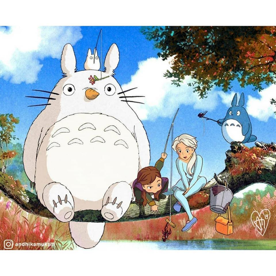 Thế giới hòa làm một của Ghibli và Disney sẽ “vi diệu” như thế nào? - Ảnh 3.