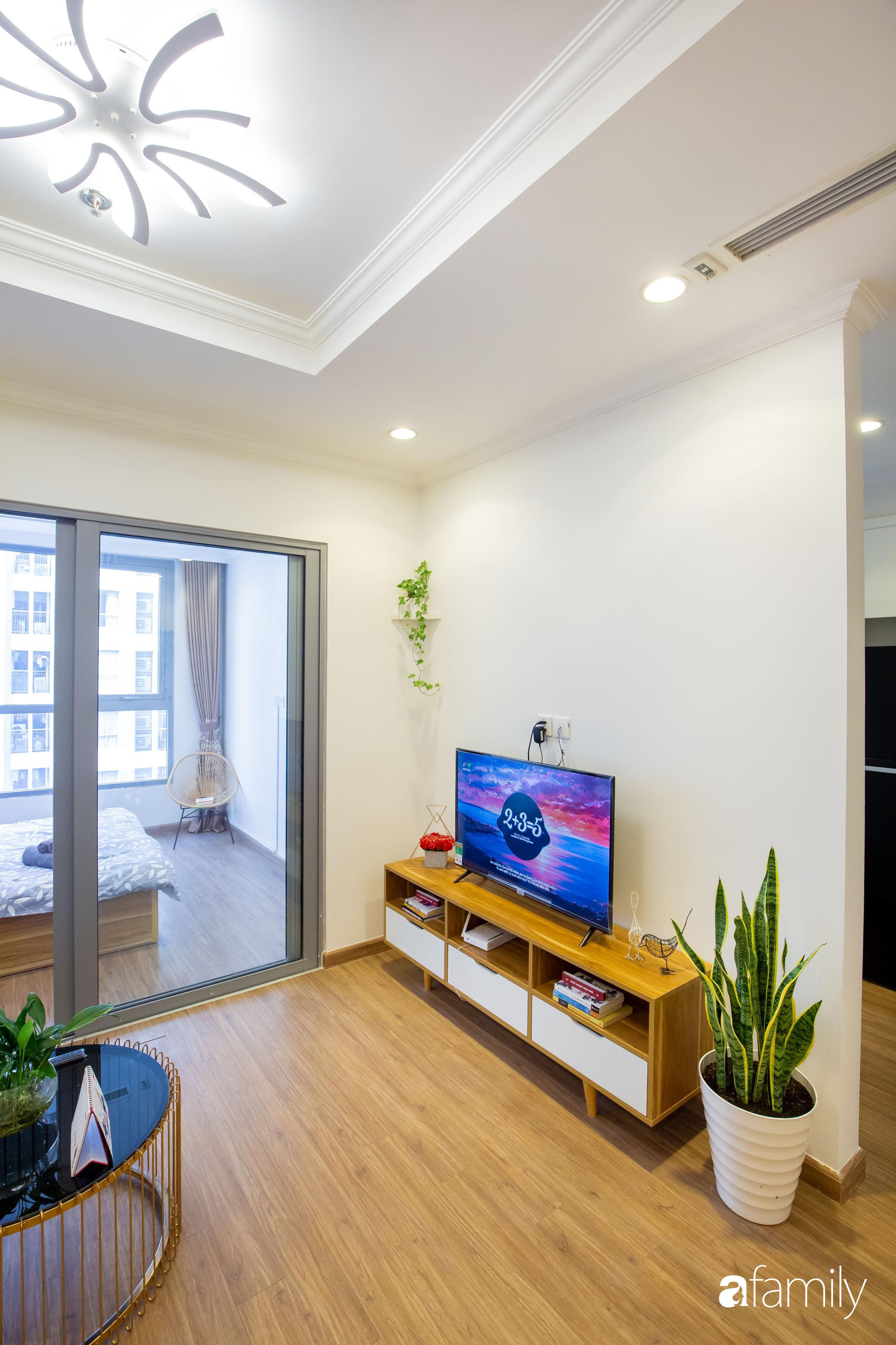 Thiết kế đơn giản với nội thất tiện nghi, căn hộ 53m2 trên tầng cao khiến nhiều người ao ước sở hữu ở Hà Nội - Ảnh 6. Thiết kế đơn giản với nội thất tiện nghi, căn hộ 53m2 trên tầng cao khiến nhiều người ao ước sở hữu ở Hà Nội - Ảnh 6.