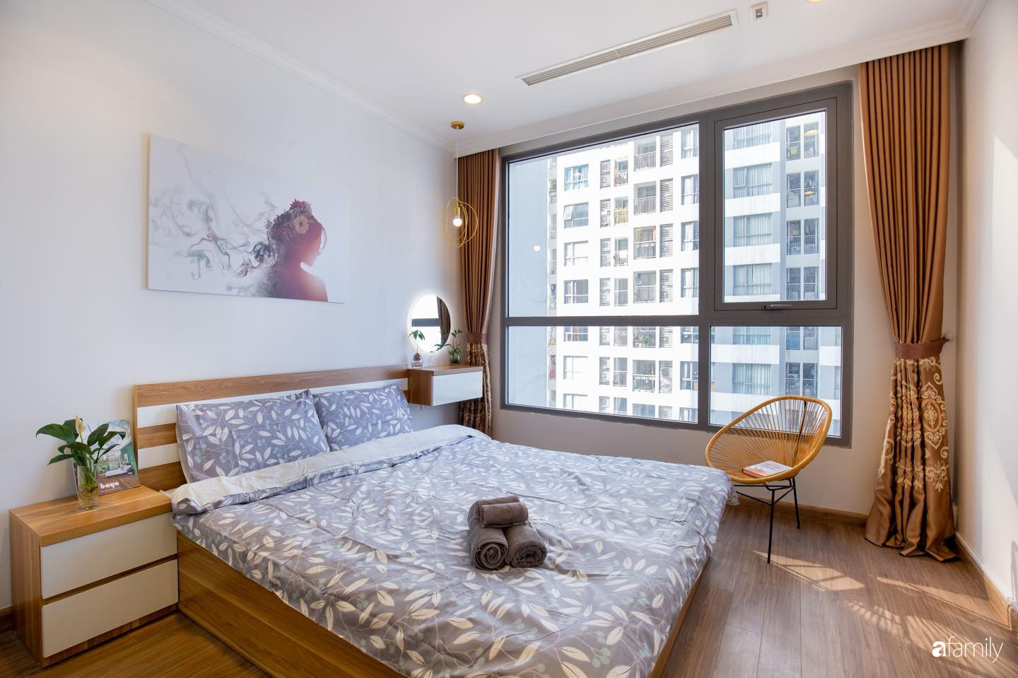 Thiết kế đơn giản với nội thất tiện nghi, căn hộ 53m2 trên tầng cao khiến nhiều người ao ước sở hữu ở Hà Nội - Ảnh 11. Thiết kế đơn giản với nội thất tiện nghi, căn hộ 53m2 trên tầng cao khiến nhiều người ao ước sở hữu ở Hà Nội - Ảnh 11.