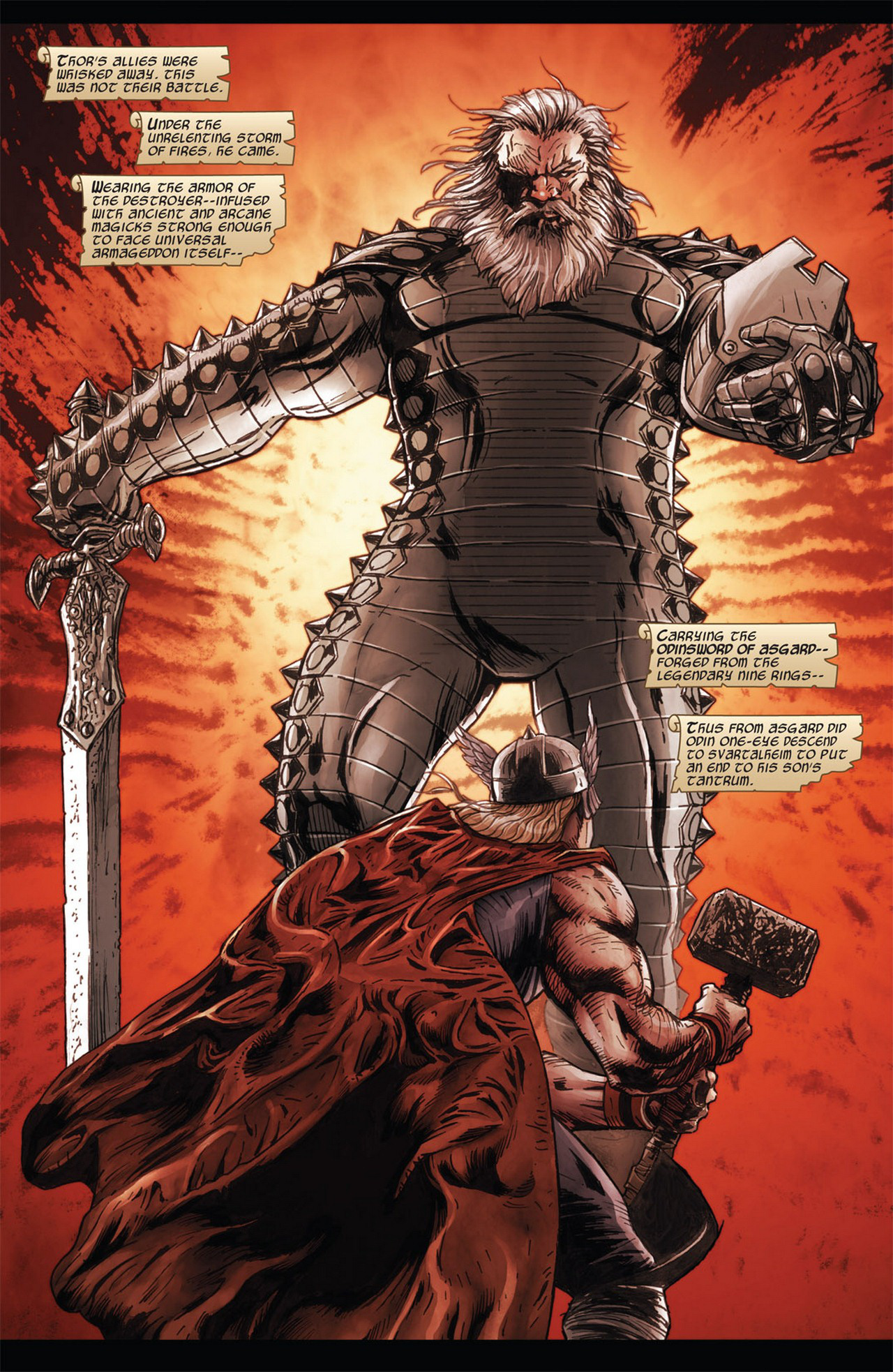 Marvel Comics: Tìm hiểu về thanh thần kiếm Odinsword - 1 trong những bảo khí mạnh nhất Asgard - Ảnh 3.