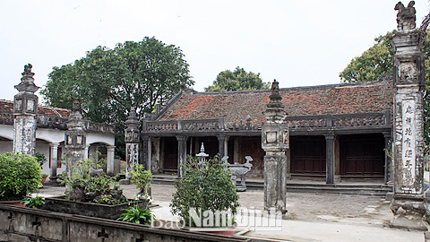 Nam Định đề nghị xếp hạng di tích lịch sử cấp Quốc gia - Ảnh 1.