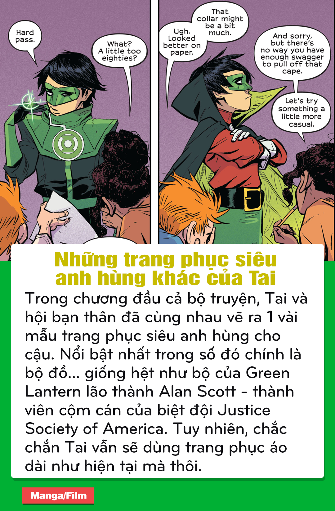 DC Comics: Điểm lại những chi tiết thú vị trong bộ truyện về siêu anh hùng Green Lantern người Việt - Tài Phạm - Ảnh 9.