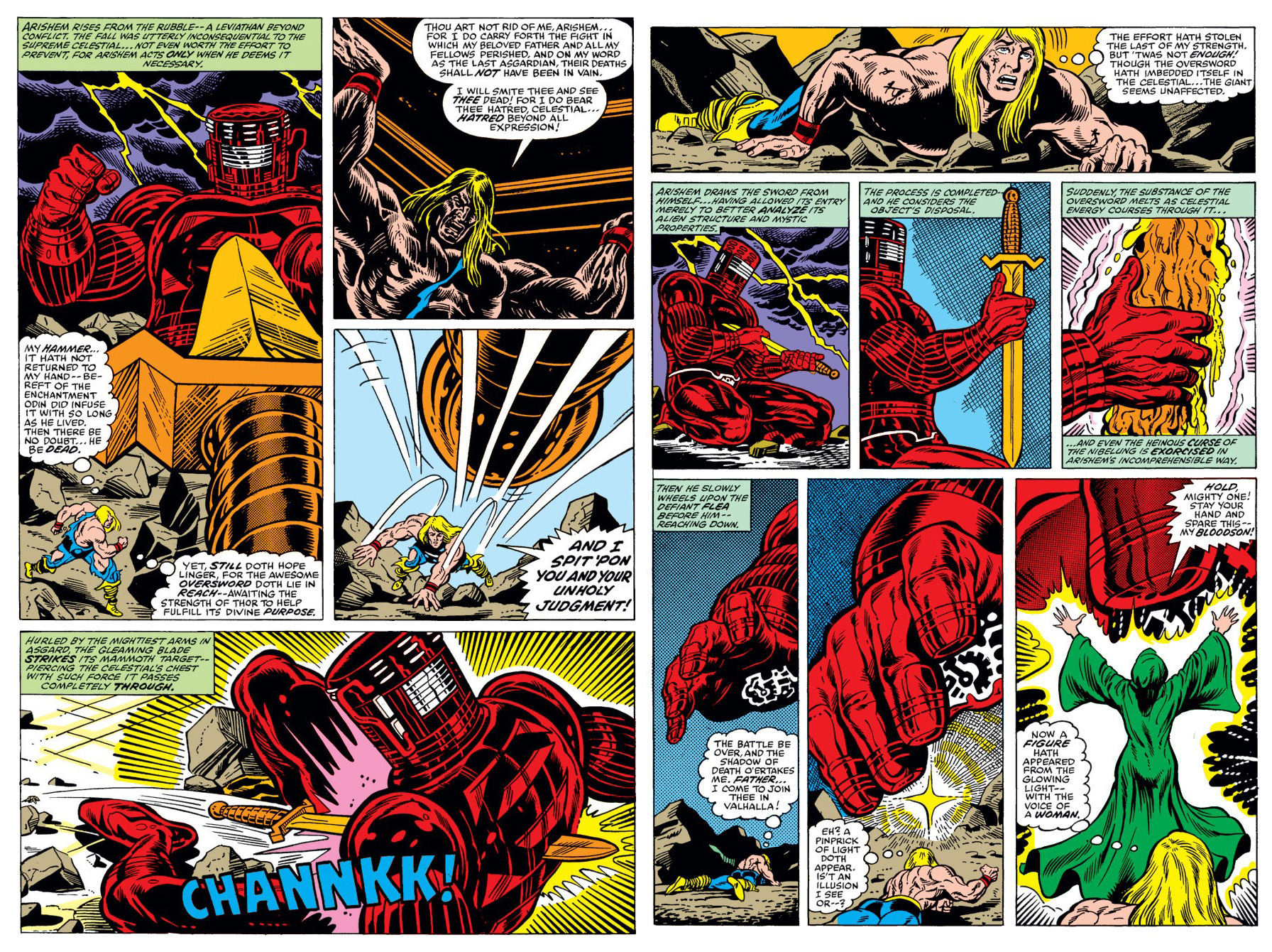 Marvel Comics: Tìm hiểu về thanh thần kiếm Odinsword - 1 trong những bảo khí mạnh nhất Asgard - Ảnh 2.