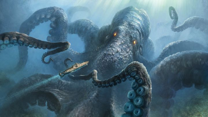 Quỷ khổng lồ Biển Bắc: Sinh vật có cùng kích thước với cá voi xanh có thể thực sự tồn tại ? - Ảnh 1.