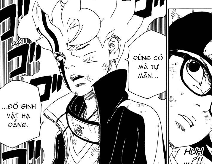 Boruto chapter 43: Con trai Naruto chính thức bị Momoshiki chiếm thân xác, ngày tàn của Boruto sắp đến - Ảnh 5.