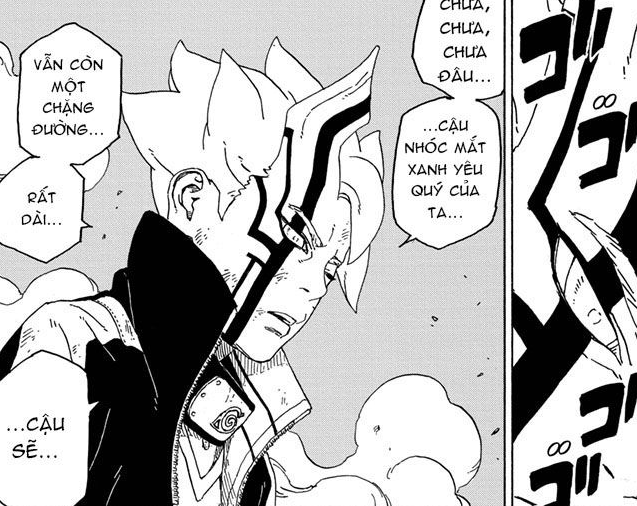 Boruto chapter 43: Con trai Naruto chính thức bị Momoshiki chiếm thân xác, ngày tàn của Boruto sắp đến - Ảnh 7.