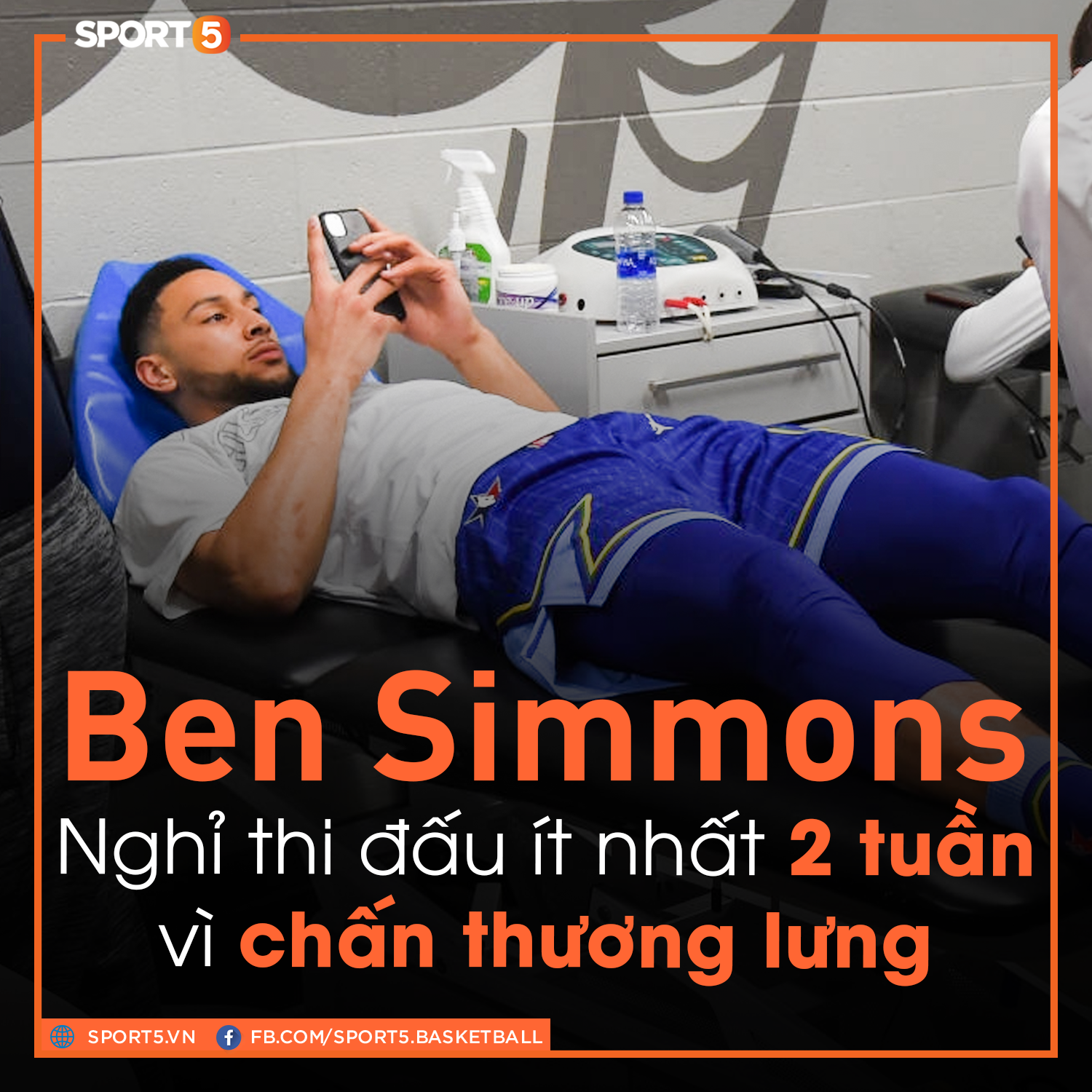 Ben Simmons nghỉ thi đấu 2 tuần vì chấn thương lưng, mối nguy lớn cho sự nghiệp ở Philadelphia 76ers? - Ảnh 1.