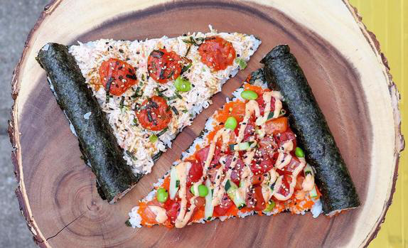 Chiếc pizza sushi đang gây bão Internet với 23 nghìn lượt share: Sự kết hợp vừa lạ vừa quen nhưng gọi tên thế nào mới đúng đây ta? - Ảnh 6.