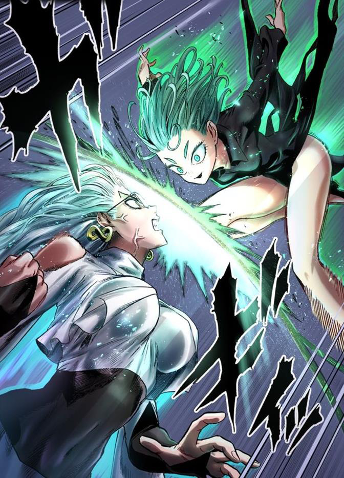 One Punch Man chap 172: Vua quái vật Orochi tái sinh đại chiến chị đại tâm linh Tatsumaki - Ảnh 1.