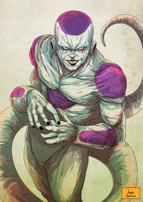 Dragon Ball: Hết hồn khi thấy ác nhân Frieza được vẽ theo phong cách kinh dị dọa nạt người xem - Ảnh 5.