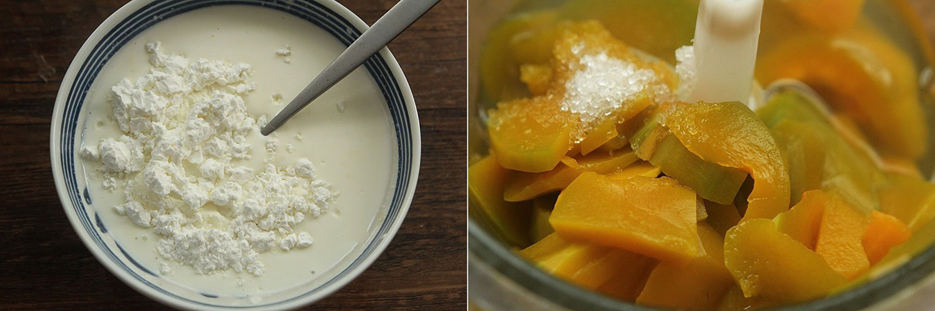 Bánh bí ngô dẻo ngọt mát lành - Ảnh 1. Bánh bí ngô dẻo ngọt mát lành - Ảnh 1.