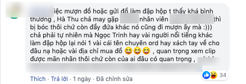 Nối gót Ngọc Trinh, Á hậu Hà Thu khoe clip đập hộp đồ hiệu tiền tỷ nhưng ngay sau đó đã bị &quot;bóc phốt&quot; là... đồ đi mượn - Ảnh 3.