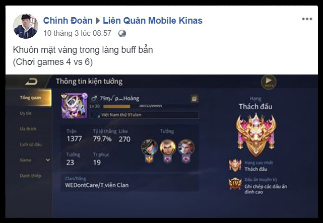 Liên Quân Mobile: Game thủ tung bằng chứng tố Garena vô trách nhiệm, Thách Đấu gian lận cả nghìn trận chả bị sao - Ảnh 3.