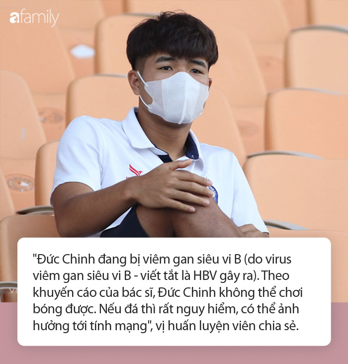 Cầu thủ Đức Chinh bị viêm gan siêu vi B, có thể nguy hiểm tính mạng nếu tiếp tục chơi bóng - Ảnh 1.