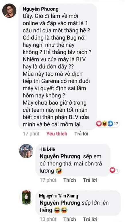 “Đưa mồm đi chơi xa”, fan của Team Flash đã cùng nhau “thánh chiến” khiến BLV của Garena buộc phải xóa bài - Ảnh 2.