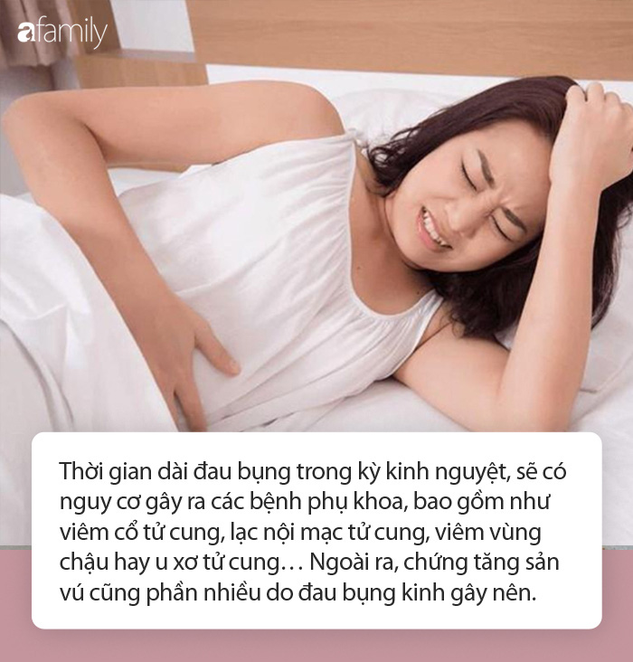 Đau bụng kinh có thể đem lại 5 nguy hại đối với sức khỏe của phụ nữ - Ảnh 1. Đau bụng kinh có thể đem lại 5 nguy hại đối với sức khỏe của phụ nữ - Ảnh 1.