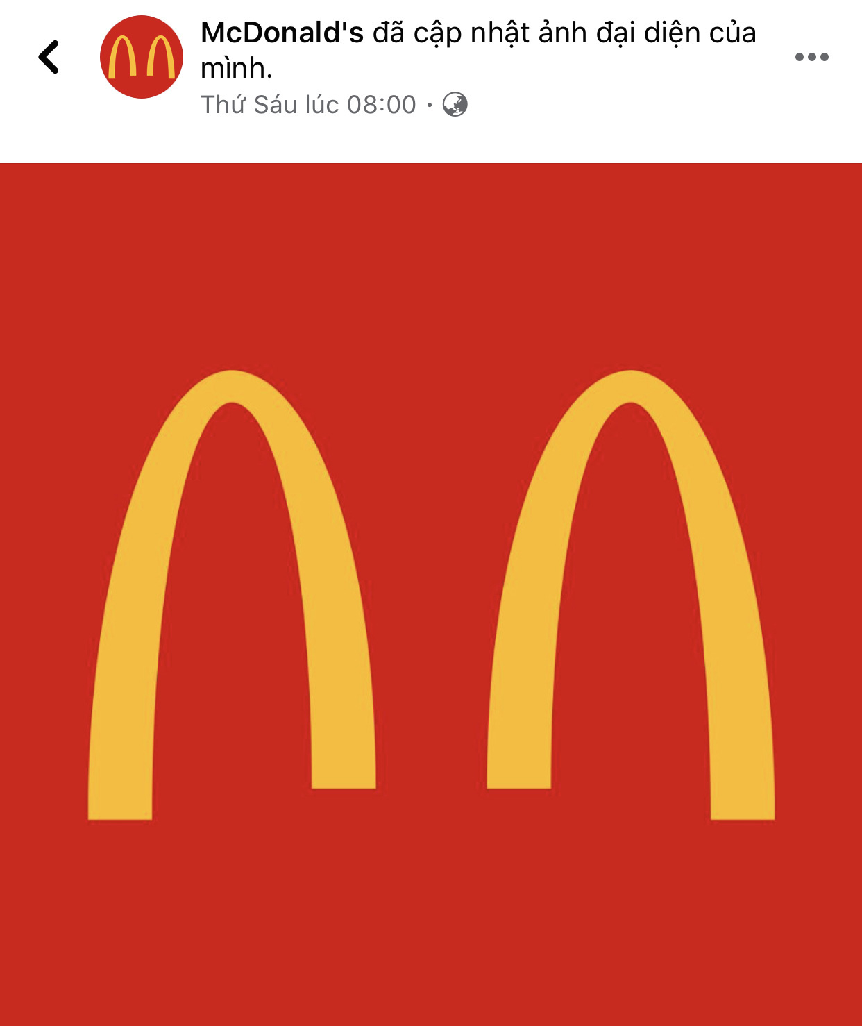 McDonald’s lại khiến cả thế giới thán phục khi thay avatar hưởng ứng lời kêu gọi chống dịch Covid-19, biết được ý nghĩa đằng sau mới bất ngờ - Ảnh 2. McDonald’s lại khiến cả thế giới thán phục khi thay avatar hưởng ứng lời kêu gọi chống dịch Covid-19, biết được ý nghĩa đằng sau mới bất ngờ - Ảnh 2.
