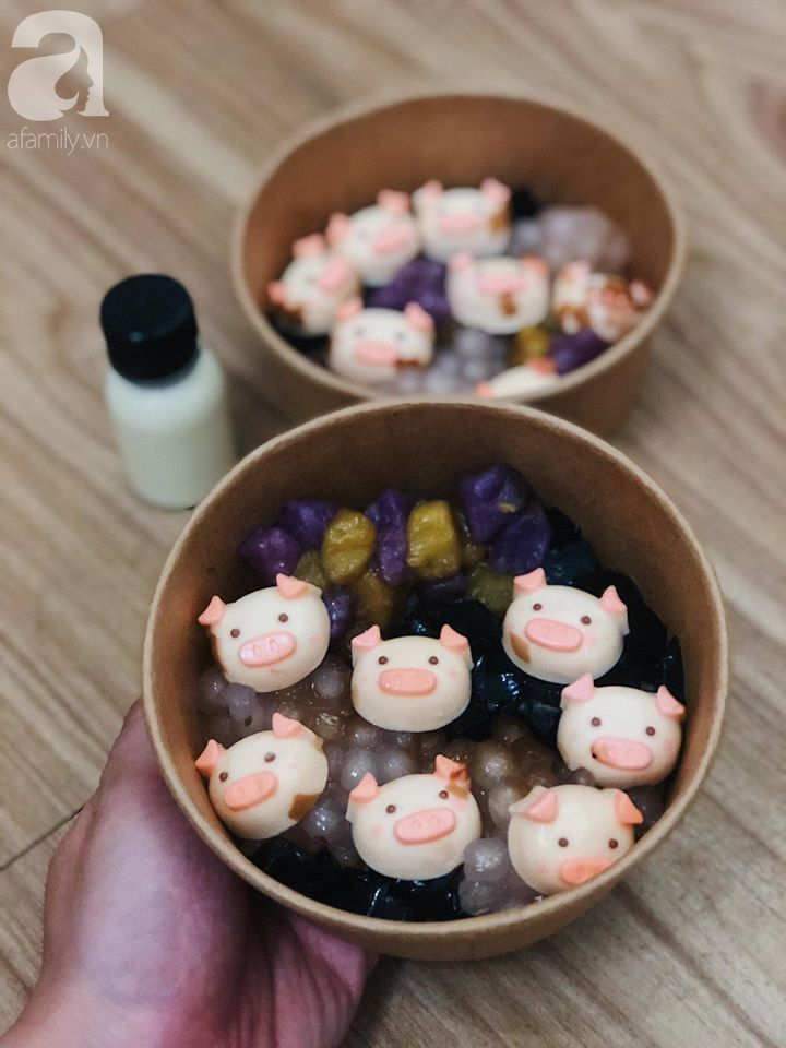 Chè heo tắm tiên, chè heo tắm bùn giá 75 ngàn đồng/bát lần đầu xuất hiện tại Hà Nội, các FB đồng loạt đều target một loạt, dự "hot hòn họt" ngày hè - Ảnh 3. Chè heo tắm tiên, chè heo tắm bùn giá 75 ngàn đồng/bát lần đầu xuất hiện tại Hà Nội, các FB đồng loạt đều target một loạt, dự "hot hòn họt" ngày hè - Ảnh 3.