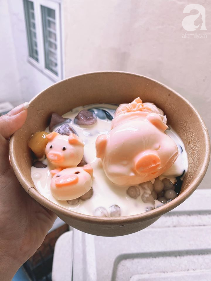 Chè heo tắm tiên, chè heo tắm bùn giá 75 ngàn đồng/bát lần đầu xuất hiện tại Hà Nội, các FB đồng loạt đều target một loạt, dự "hot hòn họt" ngày hè - Ảnh 6. Chè heo tắm tiên, chè heo tắm bùn giá 75 ngàn đồng/bát lần đầu xuất hiện tại Hà Nội, các FB đồng loạt đều target một loạt, dự "hot hòn họt" ngày hè - Ảnh 6.