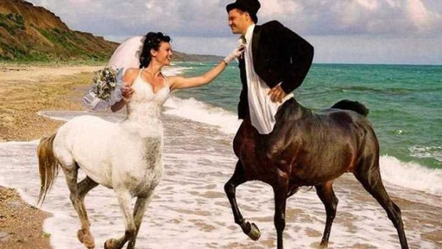 Những thảm họa photoshop ảnh cưới vừa nhìn đã cười không nhặt được mồm - Ảnh 1.