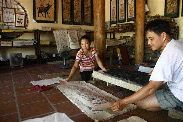 Thủ tướng Chính phủ: Đồng ý đệ trình UNESCO &quot;Nghề làm tranh dân gian Đông Hồ&quot; - Ảnh 1.