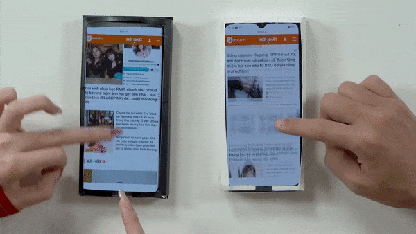 Các bạn trẻ bất ngờ khi màn hình smartphone 2020 có thêm tính năng tột đỉnh này - Ảnh 3.