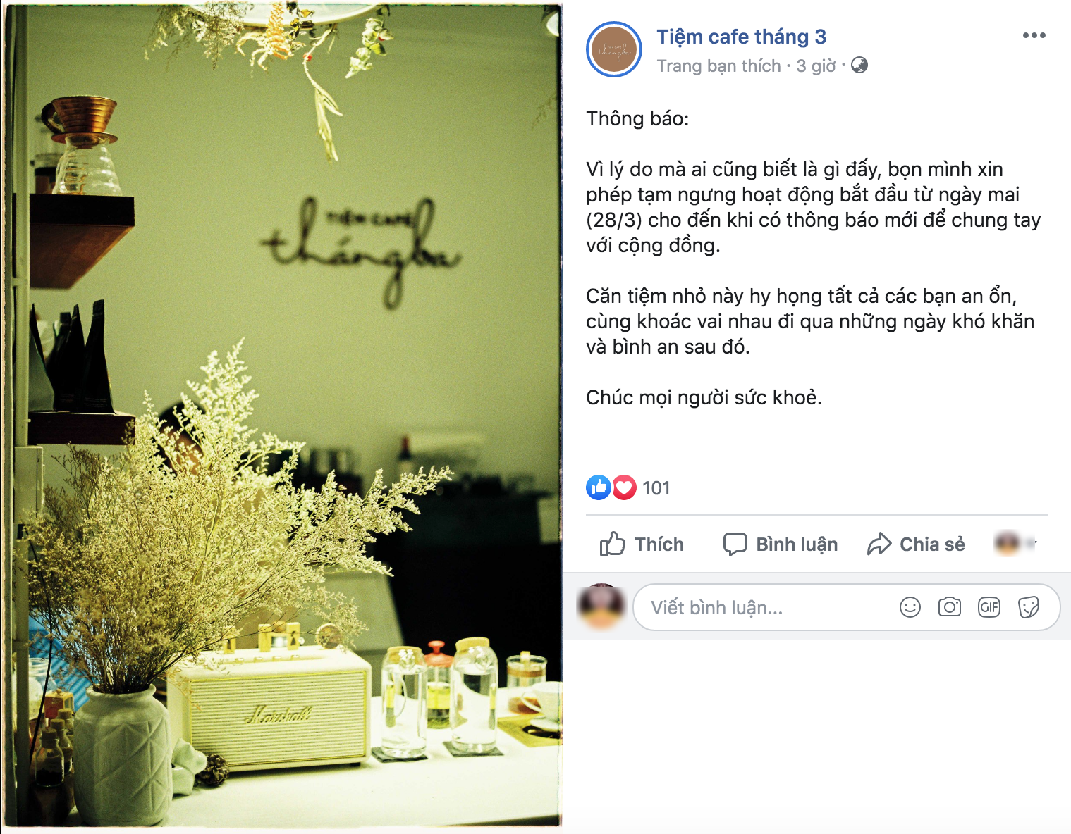 Nối gót Hà Nội và TP. HCM, hôm nay, loạt quán cafe nổi tiếng ở Đà Lạt cũng thông báo tạm đóng cửa để phòng dịch - Ảnh 7.