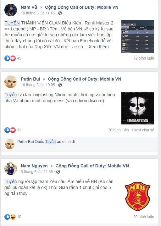 Những trào lưu mới trong cộng đồng Call of Duty: Mobile VN - Ảnh 1.