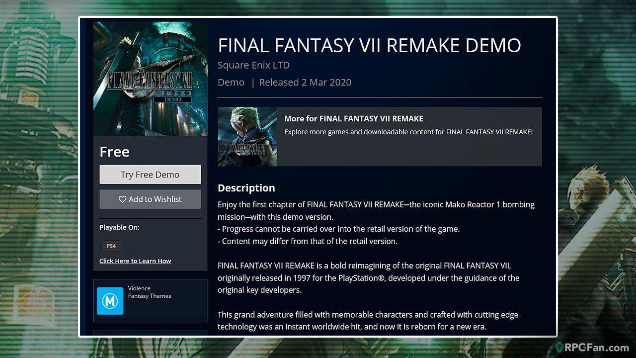 Đã có thể tải và chơi phiên bản miễn phí 100% của bom tấn Final Fantasy VII Remake - Ảnh 1.