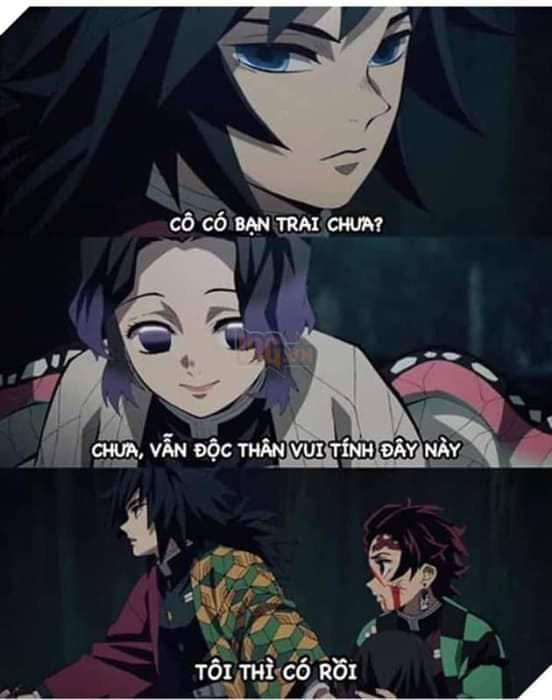 Giải tỏa căng thẳng với loạt ảnh chế Kimetsu no Yaiba siêu hài hước, các trụ cột thay nhau tấu hài - Ảnh 9.