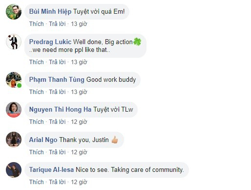 Ấm lòng khoảnh khắc Justin Young đi thiện nguyện, giúp đỡ người già khó khăn trước giờ cách ly toàn xã hội - Ảnh 2. Ấm lòng khoảnh khắc Justin Young đi thiện nguyện, giúp đỡ người già khó khăn trước giờ cách ly toàn xã hội - Ảnh 2.