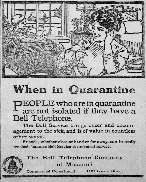 Cách ly xã hội thời dịch 102 năm trước, vì sao các công ty ‘cầu xin’ khách hàng hạn chế sử dụng điện thoại hết mức có thể? - Ảnh 1.