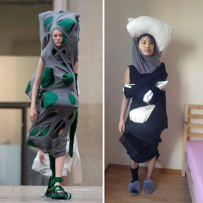 Rảnh rỗi sinh sáng tạo, những tác phẩm cosplay thời trang để đời mùa cách ly chống dịch Covid-19 - Ảnh 10. Rảnh rỗi sinh sáng tạo, những tác phẩm cosplay thời trang để đời mùa cách ly chống dịch Covid-19 - Ảnh 10.